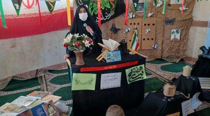 حال‌وهوای معنوی ایام فاطمیه در مدرسه انسیه