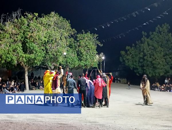 مراسم تعزیه‌‌‌خوانی دو طفلان زینب