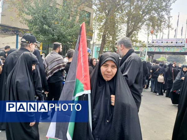 استقبال دلدادگان اباعبدالله الحسین (ع) از پیاده‌روی جاماندگان اربعین حسینی‌ 