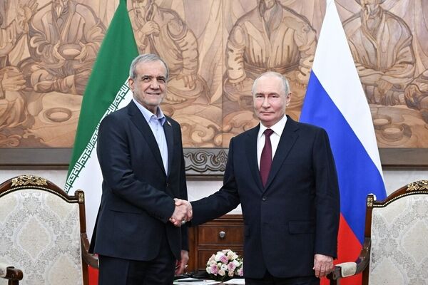 کرملین: پزشکیان و پوتین جمعه با یکدیگر دیدار می‌کنند