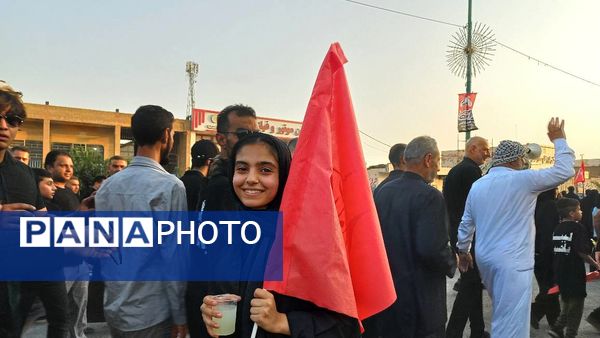 خروش کاروان پیاده‌روی یکصدهزار نفری «مشایه اهواز» 