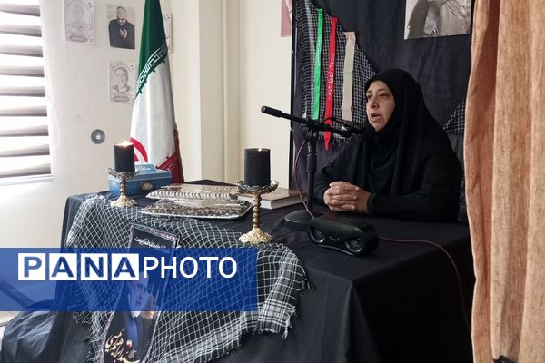 مراسم عزاداری شهادت شهدای خدمت در آموزش و پرورش رودهن 