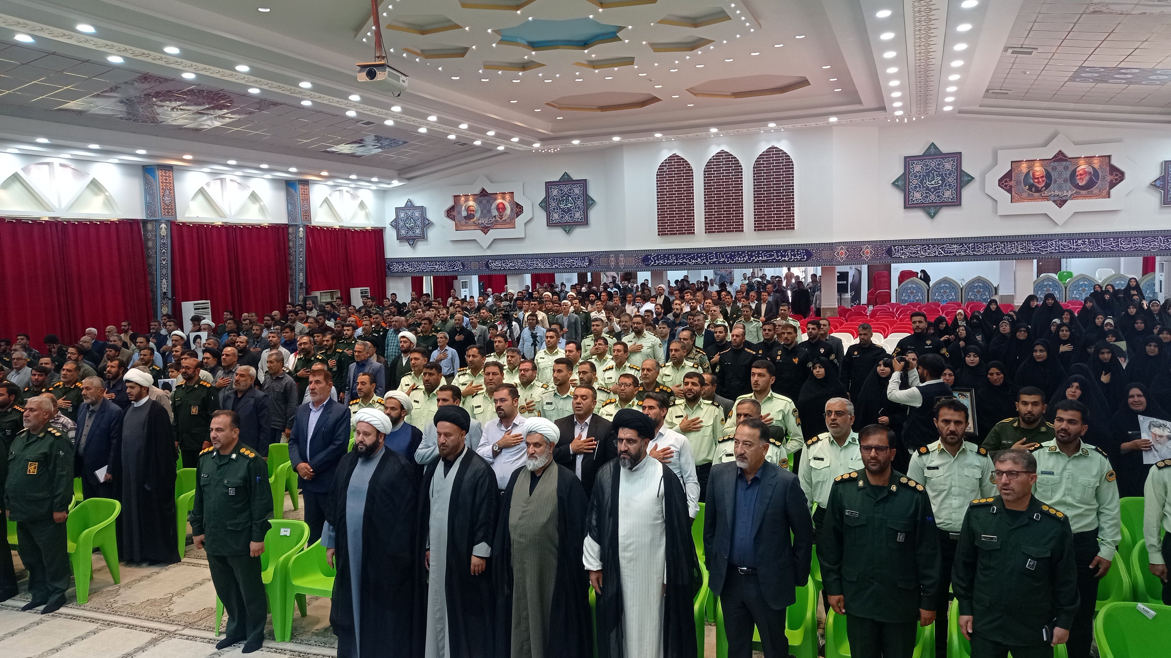 مراسم باشکوه بزرگداشت سی‌وششمین سالگرد ارتحال امام خمینی (ره) و قیام ۱۵ خرداد در یاسوج 