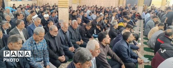 آیین نماز جمعه در پلدختر 