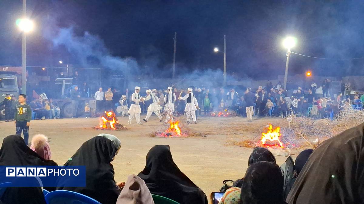 آیین چهارشنبه سوری اصیل در گناباد 