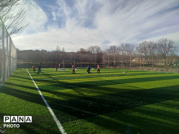 افتتاح زمین چمن مصنوعی اردوگاه المهدی (عج) مراغه