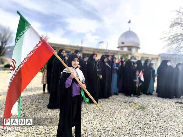 ندای مرگ بر آمریکا و اسرائیل مردم حماسه‌ساز میانکوه 