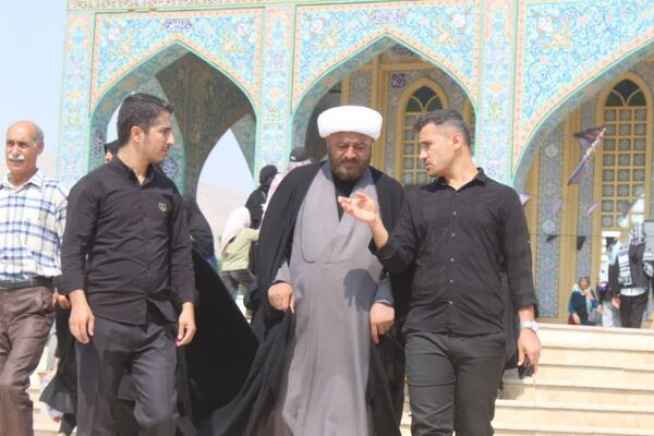 مراسم پیاده‌روی جاماندگان اربعین حسینی شهرستان فراشبند‌