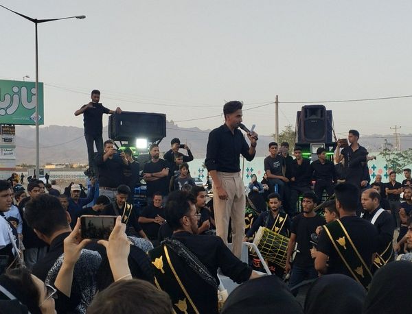 پیاده روی جاماندگان اربعین در کاشمر