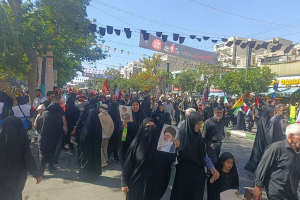 وداع باشکوه با خورشید در شهر خورشید؛ مشهد یکپارچه در سوگ