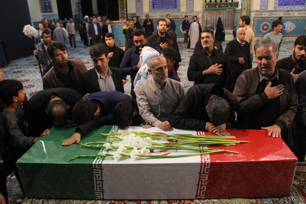 استقبال از شهدای گمنام در امامزاده سیدجعفر محمد یزد