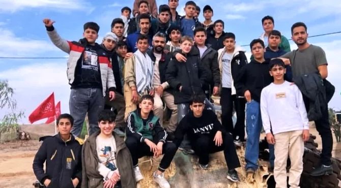 حال و هوای دانش آموزان دبیرستان شهید صدر کهک در اردوی راهیان نور