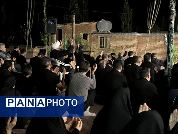 عزاداری دلسوختگان حسینی در روستای کرسگان