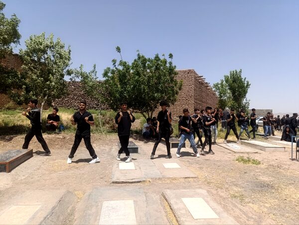 عزاداری سیدالشهدا در روستا نوری 