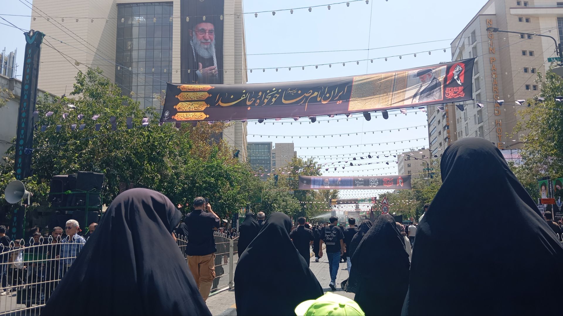 هیئات زنجیر زنی در مشهد مقدس