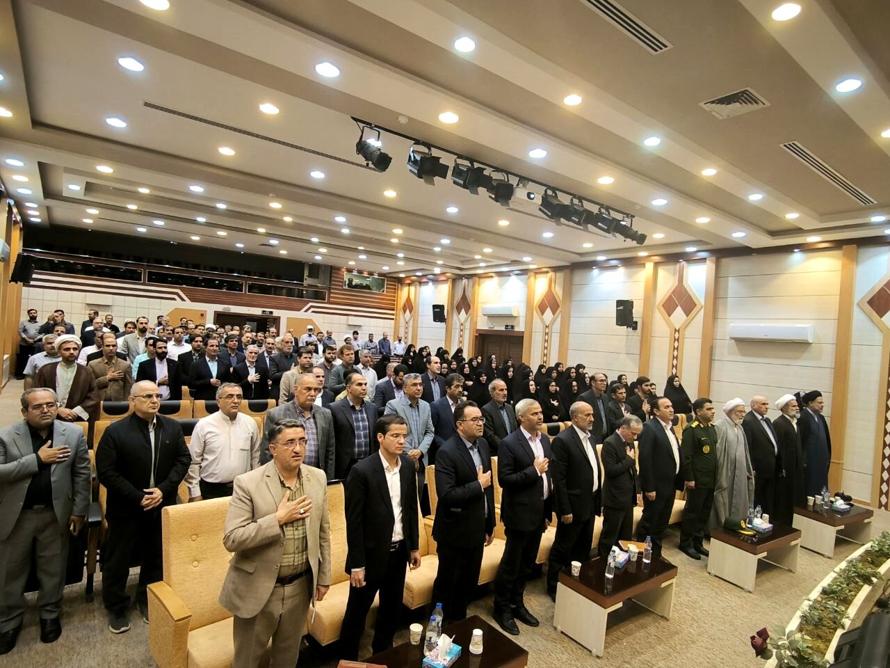 مراسم تکریم مدیر پیشین آموزش و پرورش شهرستان گناباد