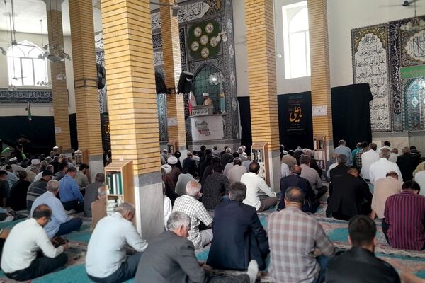 نماز  باشکوه عبادی ،سیاسی جمعه ،شهرستان کوهدشت