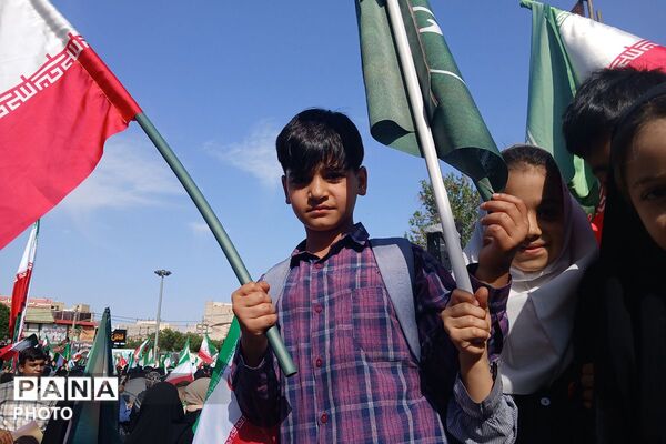 اجتماع سراسری «اقتدار ایران سرافراز» جان فدایان امام رضایی شهرستان ورامین