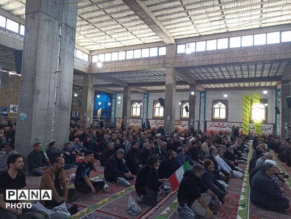 نماز  عبادی سیاسی جمعه در شهرستان نیشابور 