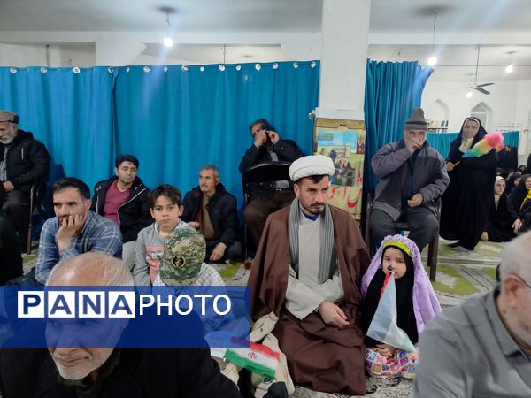 مراسم گرامیداشت شهادت سید حسن نصرالله در مسجد جامع آشخانه 