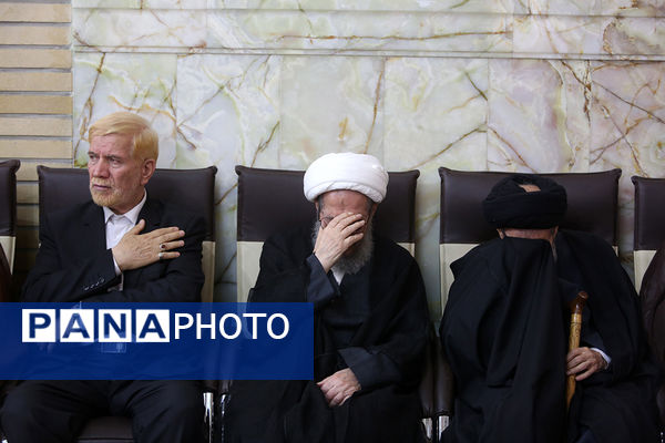 مراسم هفتم شهدای خدمت با حضور سرپرست ریاست جمهوری در قم