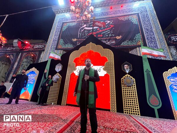 عزاداری هیأت یزد در حرم مطهر رضوی
