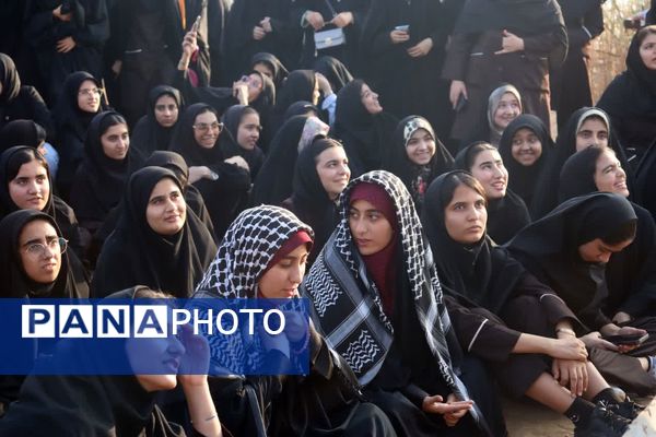 شهدای غواصِ دست‌بسته، میزبان کاروان راهیان نور دانش‌آموزان دختر کوهدشت در علقمه