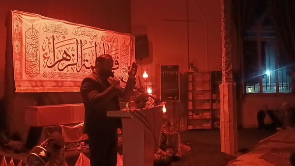 تشییع پیکر شهید گمنام در شهرستان کاشمر 