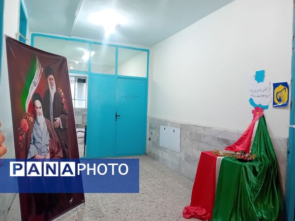 افتتاح مدرسه انقلاب در دبیرستان فاطمه الزهرا آشخانه