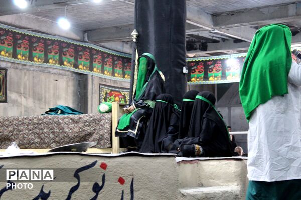 کربلا در قاب تعزیه در شهر سامان 