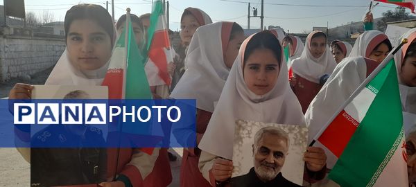 پنجمین سالگرد شهادت سردار دلها در دبستان سمیه