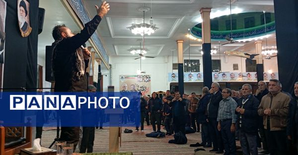 مراسم وفات ام الشهدا حضرت ام‌البنین در مسجد قدس نیشابور 