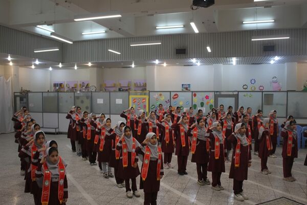 اردوی«شب در مدرسه» در دبستان نور الهدی