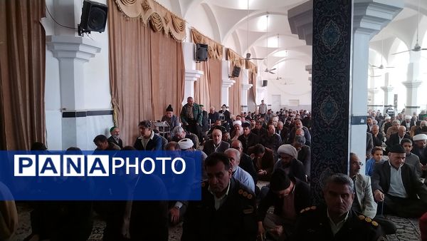 نماز عبادی و سیاسی جمعه در شهرستان خلیل آباد