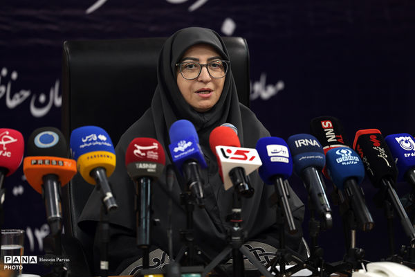 نشست خبری رئیس سازمان حفاظت محیط‌زیست