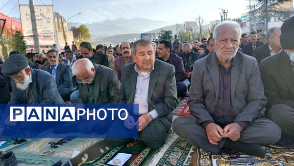 اقامه نماز عید فطر در یاسوج