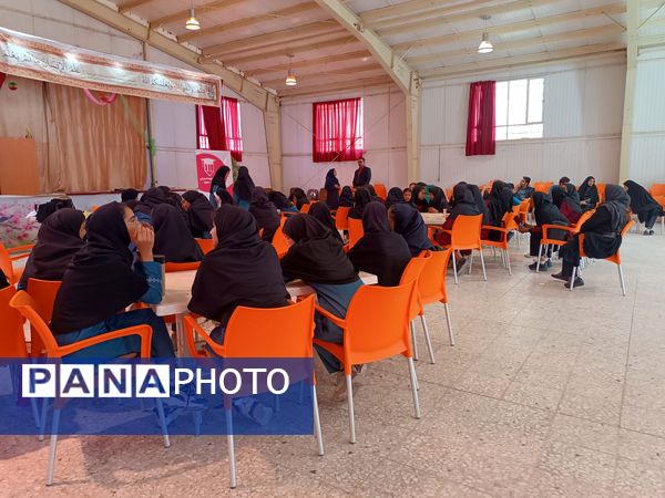 اردوی تمشک در شهرستان سربیشه 