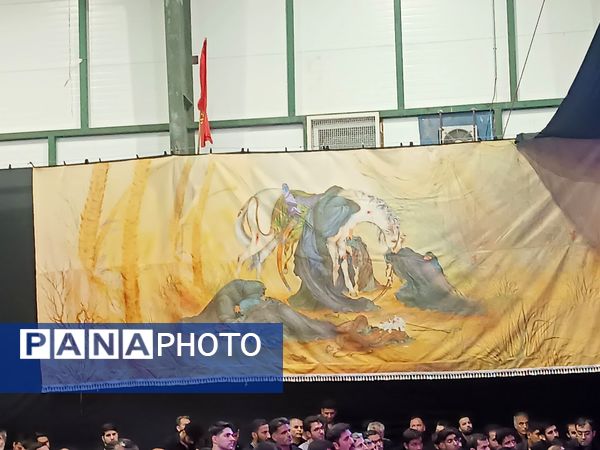 مراسم شب عاشورا در هیئت محبان ابوالفضل نیشابور 