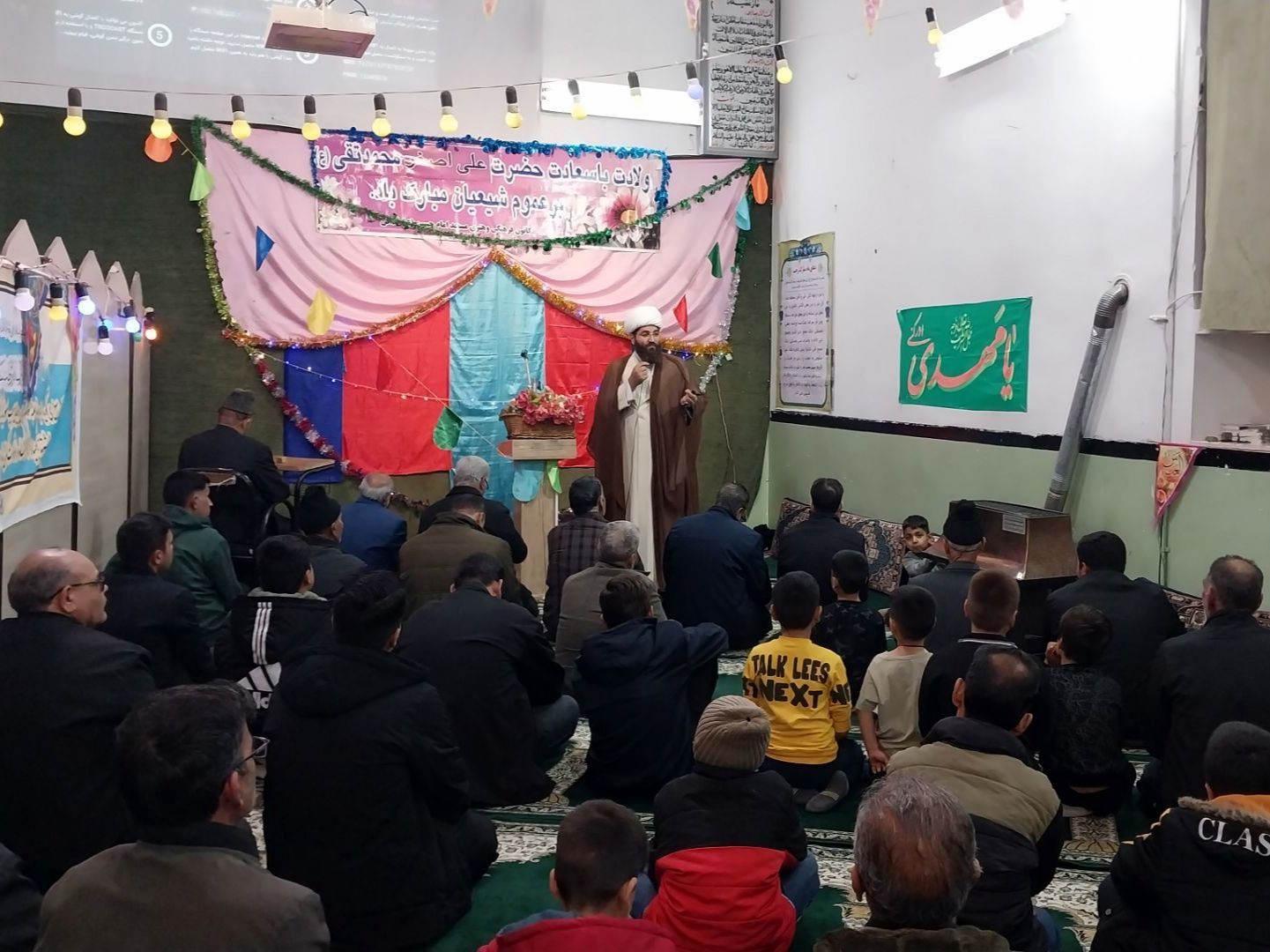 جشن میلاد امام جواد(ع) در مسجد امام حسین فدافن