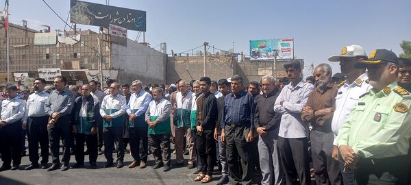 گرامیداشت شهادت سید‌حسن‌نصرالله در شهرستان بم 