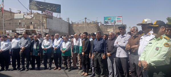 گرامیداشت شهادت سید‌حسن‌نصرالله در شهرستان بم 