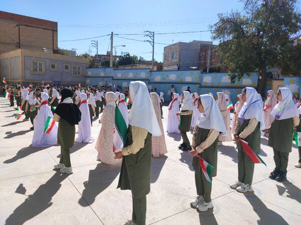 برگزاری یادواره شهدا در آموزشگاه ابتدایی روستای بیار 