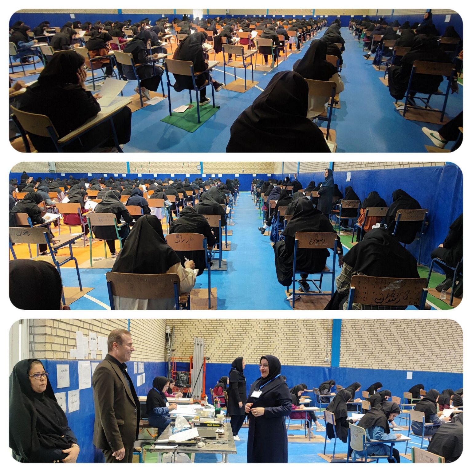 برگزاری  امتحانات نهایی با 2700 دانش آموز پایه های دهم، یازدهم، دوازدهم در شهرستان های مانه و سملقان