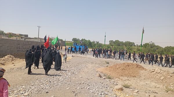 تاسوعای حسینی در روستای گزکوه 