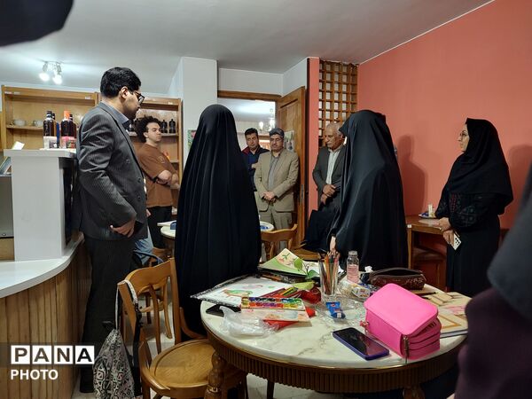 ورکشاپ هنری" نقش آفرین باش" کانون فرهنگی تربیتی ۱۵ خرداد ناحیه سه مشهد