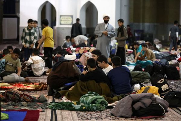 مراسم اعتکاف دانش آموزی در مسجد اعظم و مصلای قدس قم