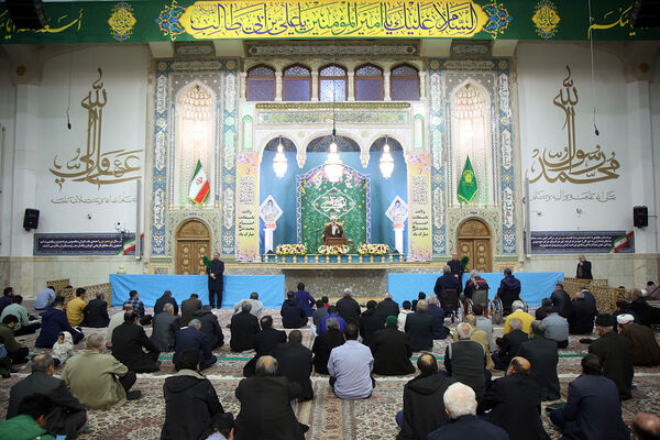 جلوه‌هایی از مراسم جشن میلاد امام جواد(ع) در حرم حضرت معصومه(س)