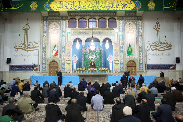 جلوه‌هایی از مراسم جشن میلاد امام جواد(ع) در حرم حضرت معصومه(س)