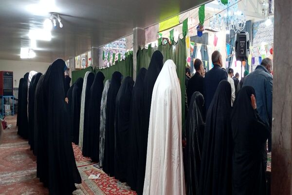 اقامه نماز جماعت ظهر و عصر در روز ۲۲بهمن  شهر بار نیشابور
