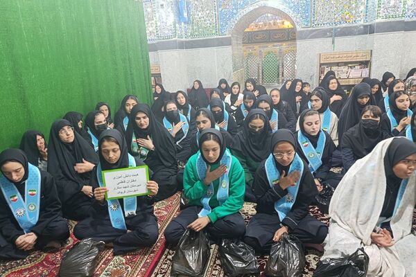 ایام فاطیمه فرصت تجلی معنویت دانش‌آموزان
